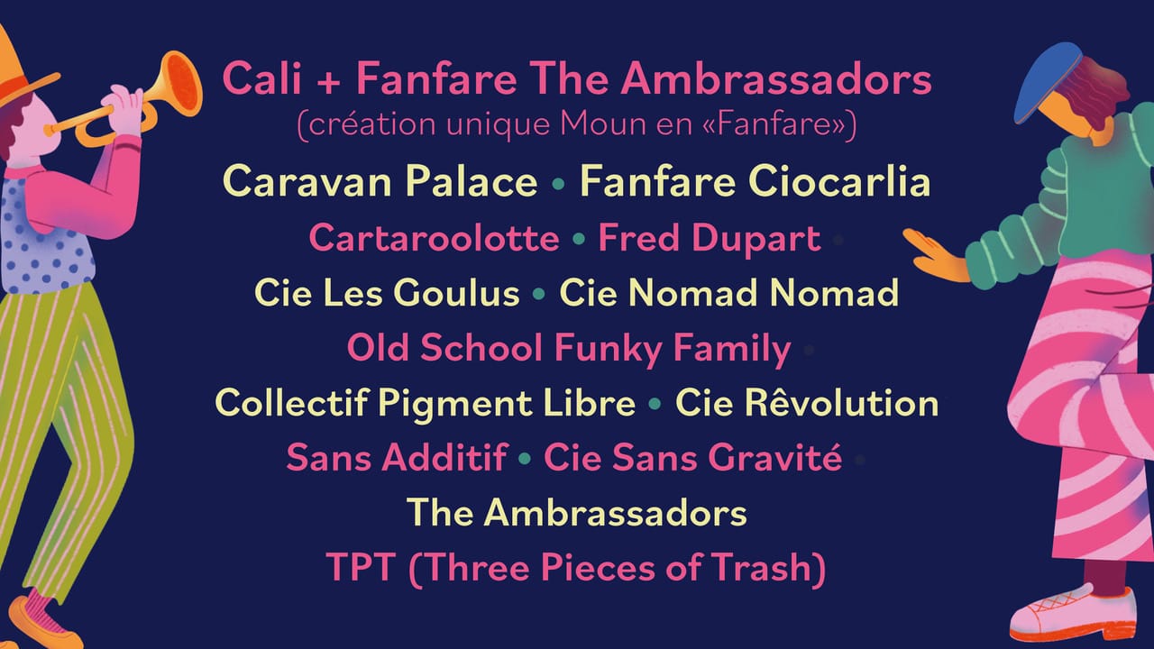 Fanrae Moun en Fanfare — Festival de fanfares et musiques du monde